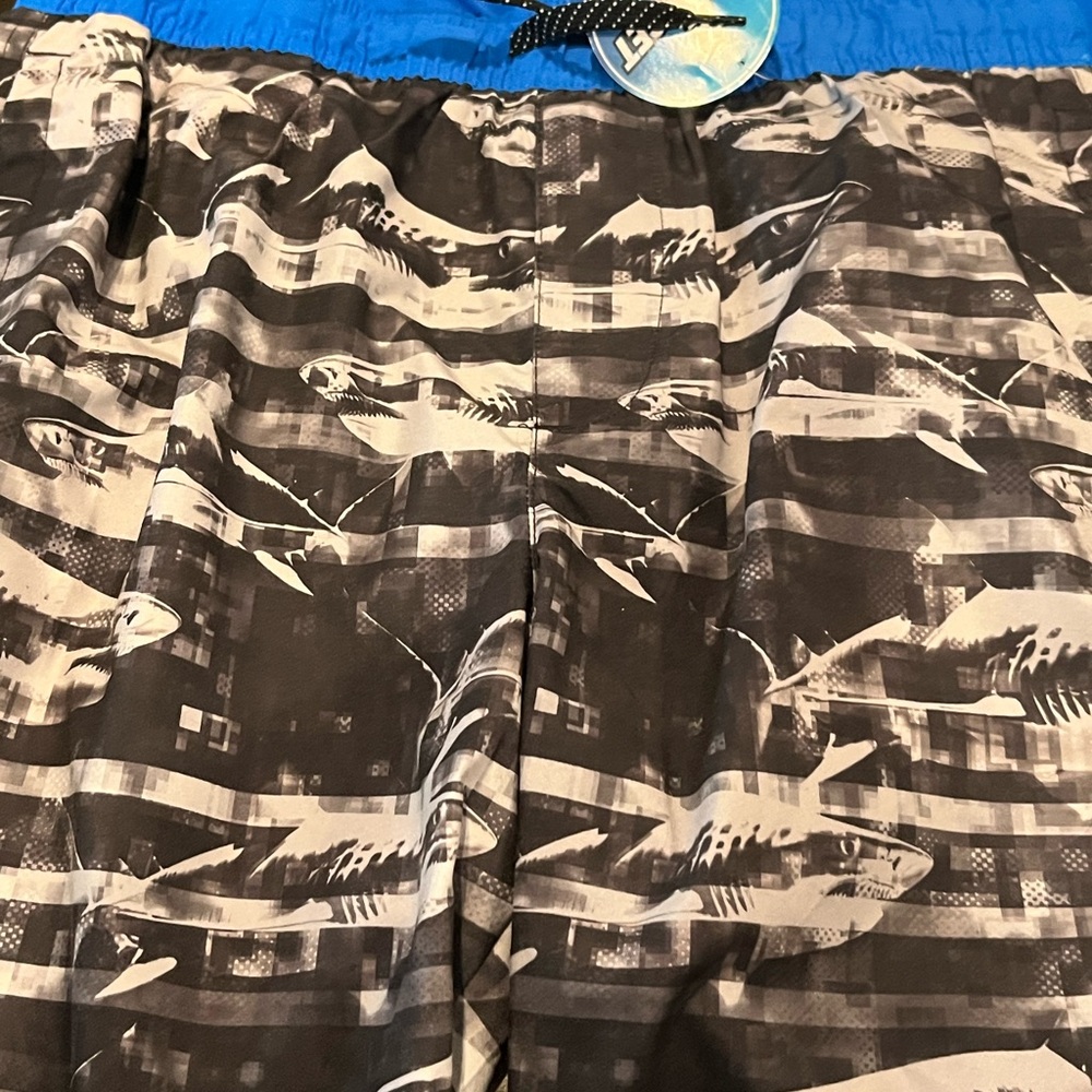 NWT ZeroXposur Boys 8 14/16 18 Swim Rashguard Bathing Suit Set UPF 30+ Trunks - Picture 3 of 11